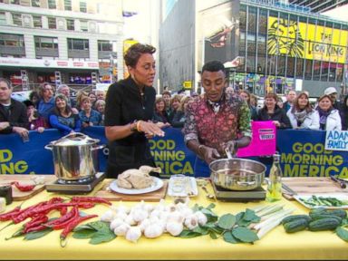 VIDEO: Chef Marcus Samuelsson Shows You How He Cooks at Home