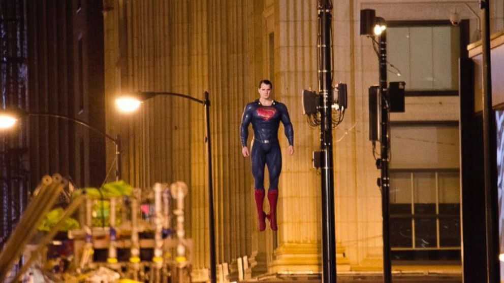 superman new movie set photos