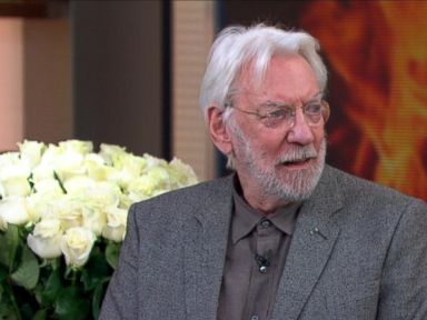 VIDEO: Donald Sutherland on 'Hunger Games: Mockingjay, Part 1'