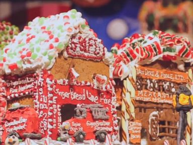 VIDEO: World's Largest Gingerbread Village On Track to Break Its Own Record