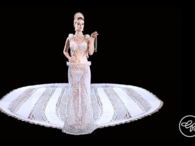 VIDEO: Beaded Wedding Gown Could Be a World Record