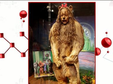 VIDEO: 'Wizard of Oz' Cowardly Lion Costume Up for Auction