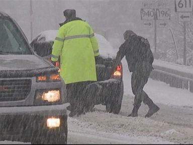 VIDEO: Nor'Easter Dumps Heavy, Wet Snow