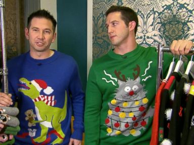 VIDEO: Ugly Christmas Sweater Fashion on Display