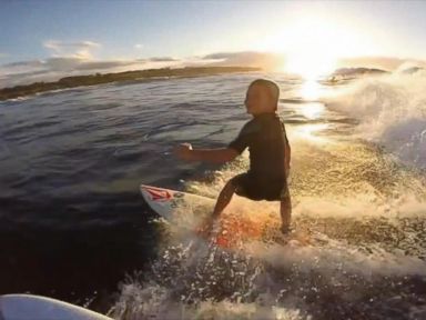 VIDEO: 6-Year-Old Surfing Prodigy