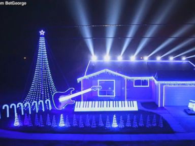 VIDEO: Christmas Lights Set To 'Star Wars' Music