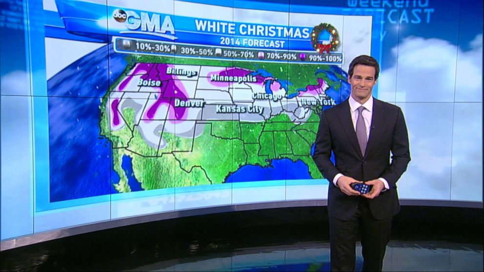 Who Will Have a White Christmas This Year? Video ABC News