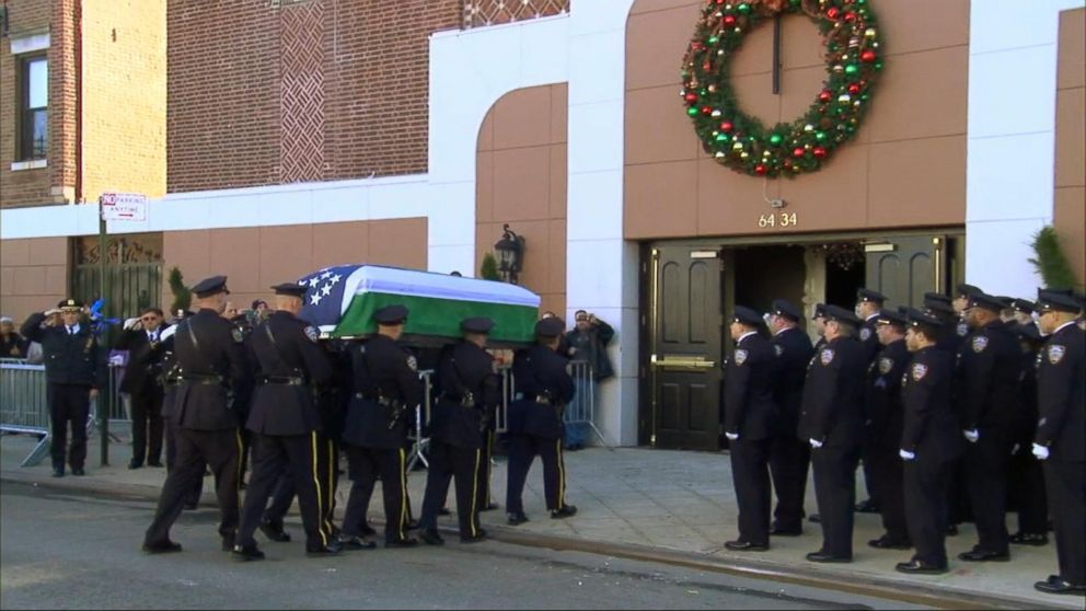 Video Funeral To Be Held For NYPD Cop Killed In Brooklyn Ambush - ABC News