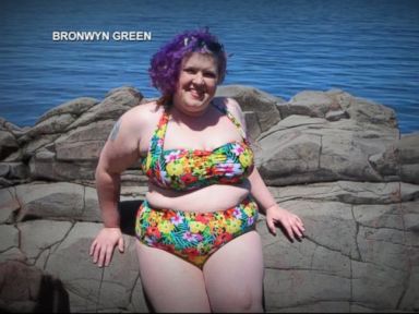 VIDEO: Author and blogger Jenny Trout flaunts her bikini body to show people "it is not as scary as it sounds." 