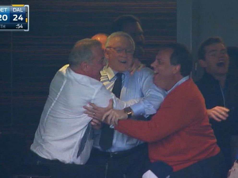 Chris Christie, a Dallas Cowboys Good Luck Charm - ABC News