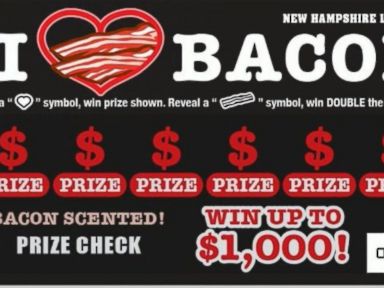 VIDEO: Bring Home the Bacon with New Bacon-Scented Scratch and Sniff Lottery Ticket