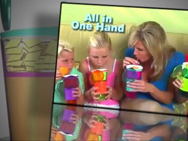 VIDEO: Mom's Check Out All-In-One Snack Cup, Indoor Soccer Toy