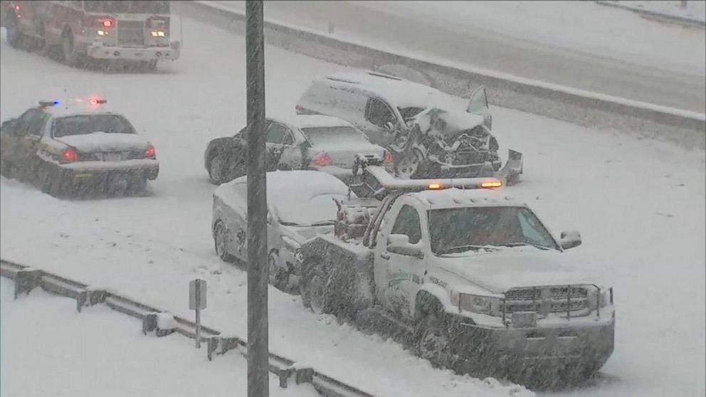 Flash Freeze Causes Icy Conditions Across Northeast Video ABC News