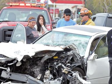 VIDEO: Bruce Jenner Walks Away From Fatal Car Crash