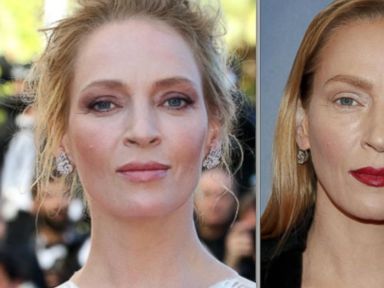 VIDEO: Uma Thurman's Buzzy New Look Heats Up the Red Carpet