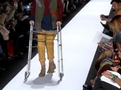 Paralyzed Teen Walks in New York Fashion Week