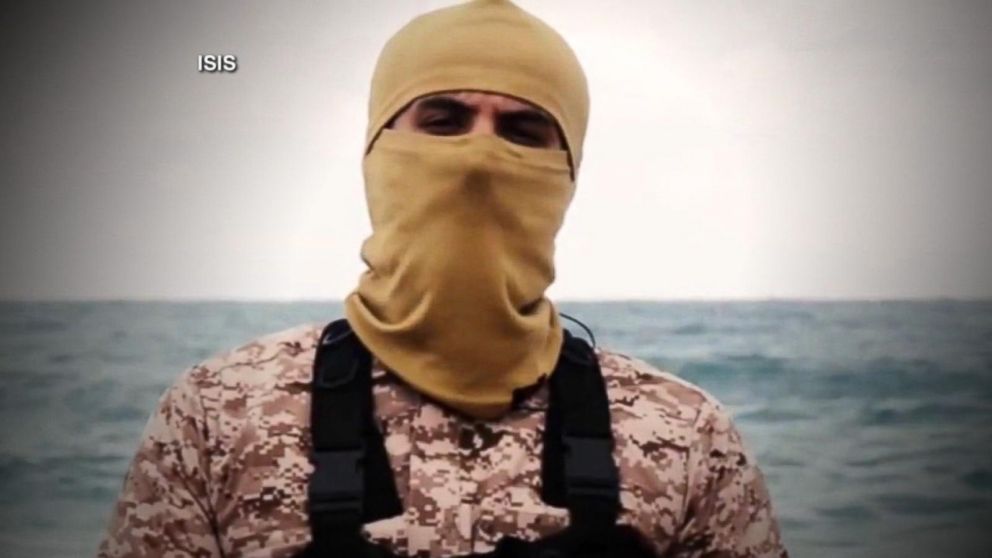 Video Who S The Masked Man In Latest Isis Video Abc News