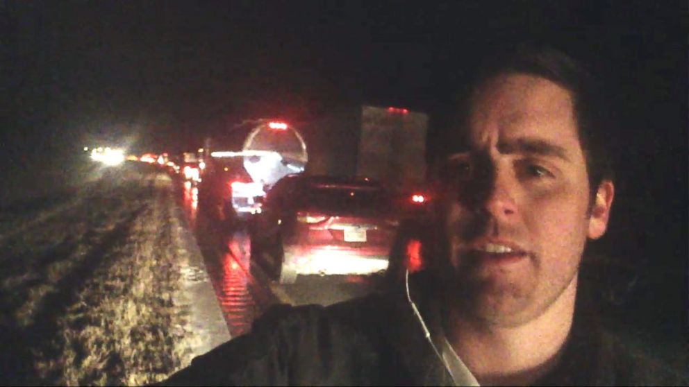 VIDEO: Drivers Stranded Over 12 Hours on Alabama Interstate