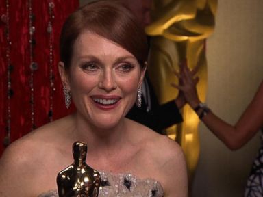 VIDEO: Oscars Backstage: Eddie Redmayne, Julianne Moore and Alejandro Inarritu