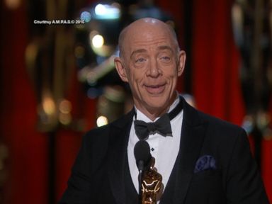 VIDEO: Oscars Backstage: Patricia Arquette, JK Simmons on Supporting Role Wins