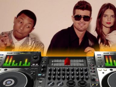 VIDEO: Robin Thicke, Pharrell Williams Deny Copyright Infringement Claim