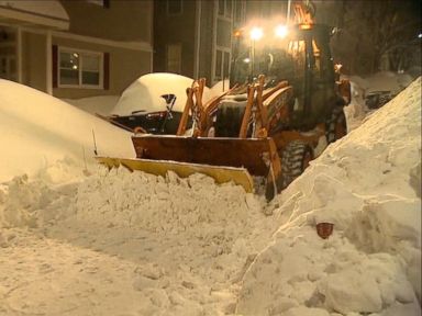 VIDEO: Boston Takes On More Snow, Nears Winter Record