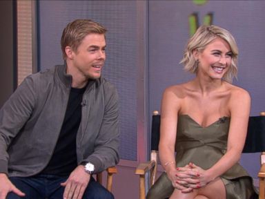 VIDEO: Julianne and Derek Hough Join Forces for a New Tour