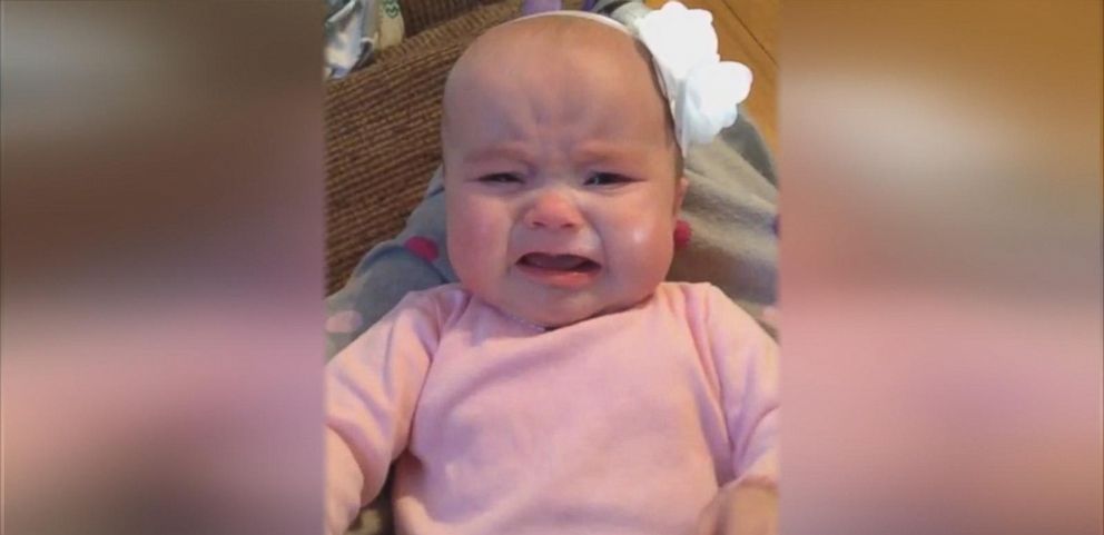 Crying six month old baby really REALLY loves Taylor Swift