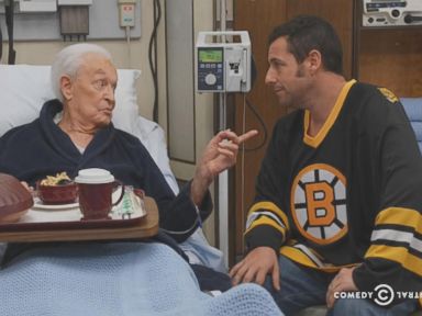 VIDEO: Adam Sandler and Bob Barker Recreated Their 'Happy Gilmore' Fight