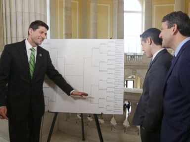 VIDEO: The Republican Responses: Paul Ryan and GOP Members Pick March Madness Brackets