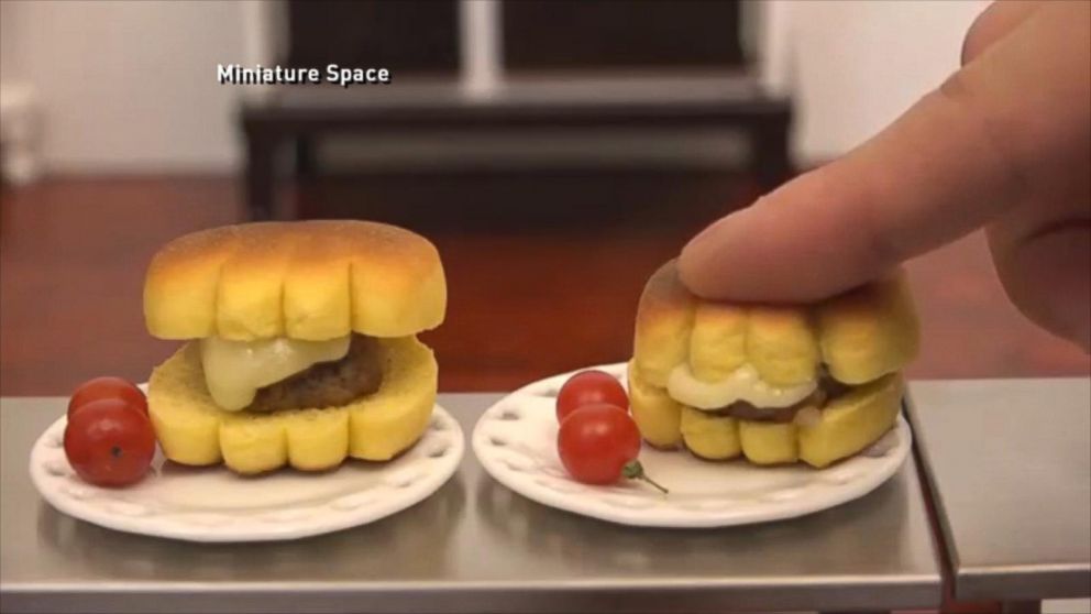 Video Japanese Man Creates the Tiniest, Most Adorable Miniature Food Ever -  ABC News