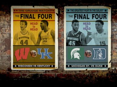 VIDEO: March Madness Narrowed Down to the Final Four