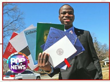 VIDEO: Harold Ekeh, 17, has until May 1 to decide which college he will attend.