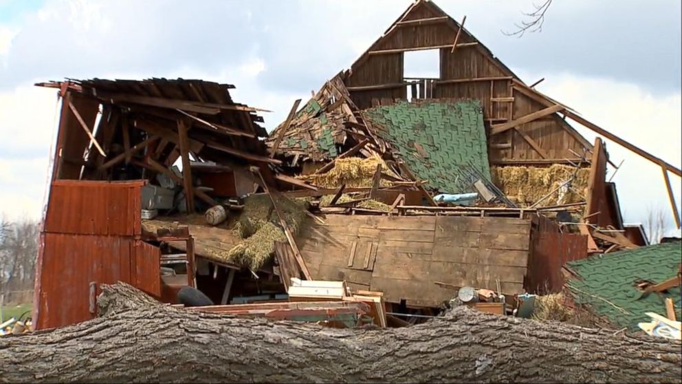 Video Residents Clean Up After Tornados Sweep Through - ABC News
