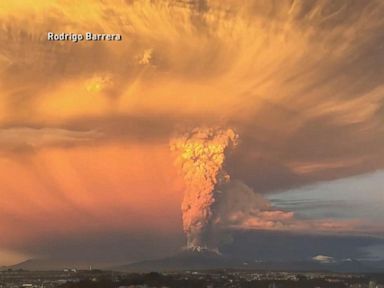 VIDEO: Chile Volcano Erupts for 3rd Time