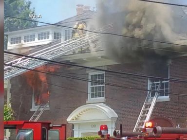 VIDEO: Foul Play Said to Be Involved in Washington DC Mansion Fire