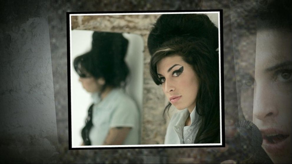 Amy Winehouse Lighting Print Silk Scarf