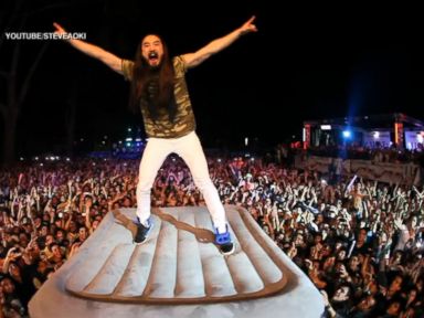 VIDEO: DJ Steve Aoki Sued Over Crowd Surfing Stunt Gone Wrong