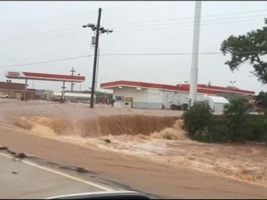 VIDEO: Flooding Plagues Plains States During Memorial Day Weekend