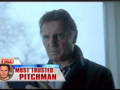 VIDEO: Liam Neeson Tops Nielson List of Most Influential Celebs in Advertising