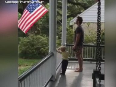 VIDEO: Chris Pratt Teaches His Son the Pledge of Allegiance