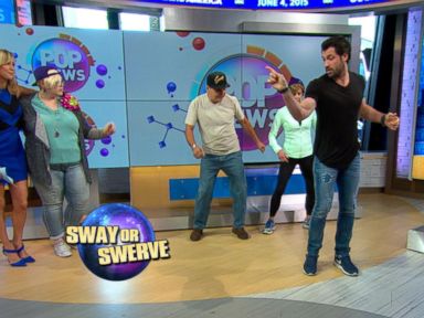 VIDEO: Maksim Chmerkovskiy Judges 'Sway or Swerve' Dance-Off