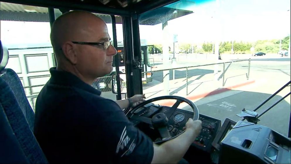 California Bus Driver Stops Alleged Kidnapping In Progress Video Abc News