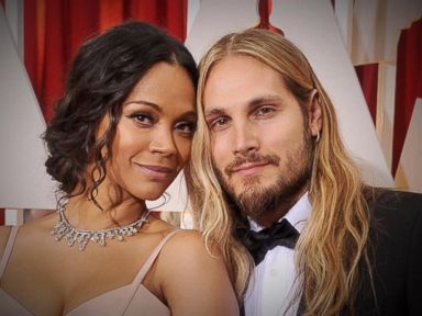 VIDEO: Zoe Saldana Stands by Husband for Taking Her Last Name