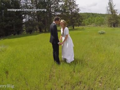 VIDEO: Romantic Drone Wedding Video Has Crash Landing 