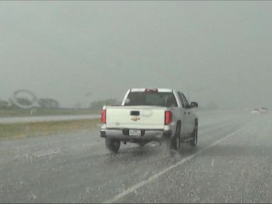 VIDEO: Texas Sees Hail as Severe Weather Sweeps Through Midwest and South