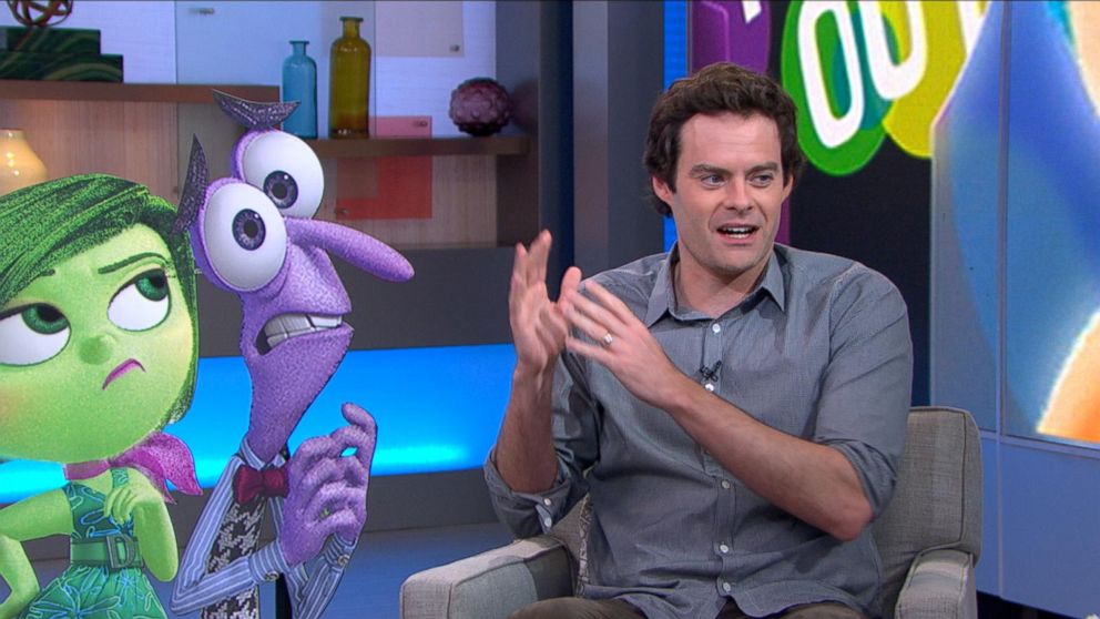 Video Bill Hader Describes Working on Pixar's 'Inside Out' ABC News