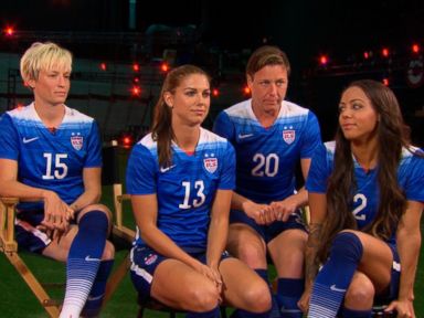 VIDEO: US Women's Soccer Team Faces Columbia in Round of 16 Matchup