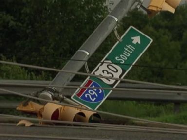 VIDEO: Storms Leave Nearly Half a Million Residents Without Power in Philadelphia Area