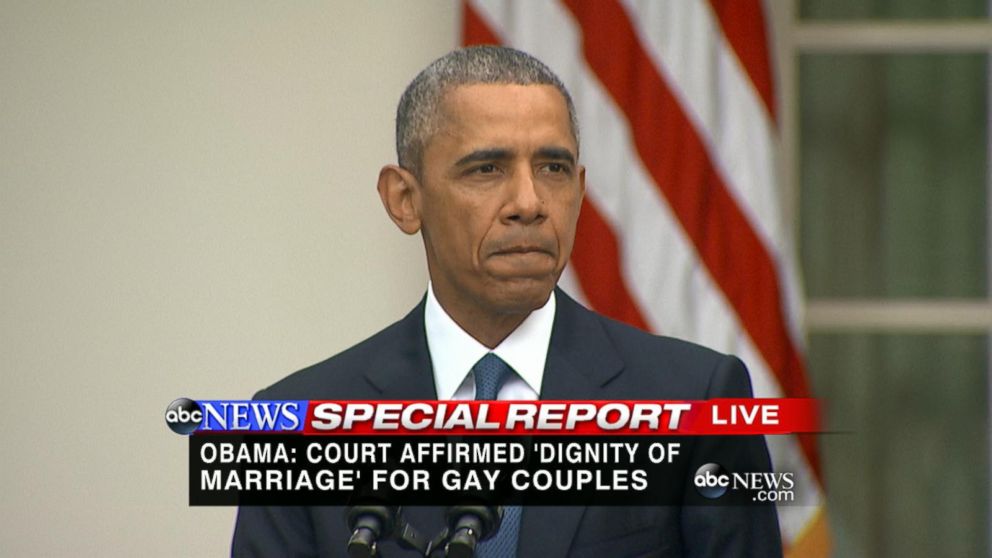 Obama Supreme Court Ruling On Same Sex Marriage Victory For America Video Abc News 6582